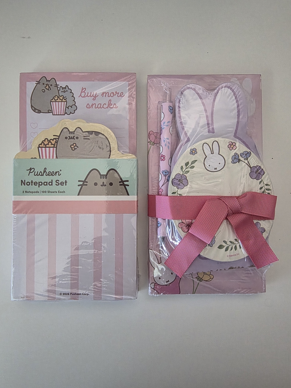 Miffy & Pusheen Stationery Bundle Notepad Set